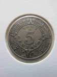 Монета Мексика 5 сентаво 1937 