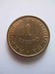Монета Португальский Мозамбик 1 эскудо 1974
