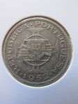 Монета Португальский Мозамбик 10 эскудо 1952 серебро
