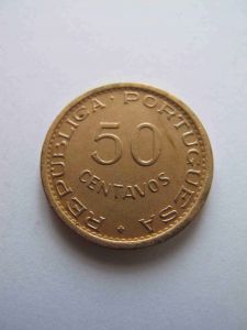 Португальский Мозамбик 50 сентаво 1974