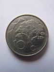Монета Намибия 10 центов 1996