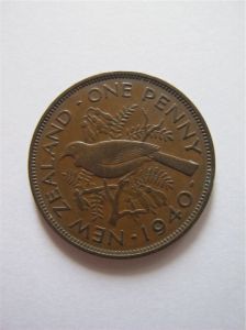 Новая Зеландия 1 пенни 1940
