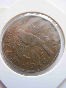 Новая Зеландия 1 пенни 1946