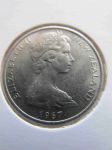 Монета Новая Зеландия 10 центов 1967