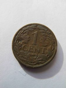 Нидерланды 1 цент 1913