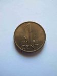 Монета Нидерланды 1 цент 1954