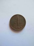 Монета Нидерланды 1 цент 1963
