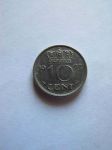 Монета Нидерланды 10 центов 1967