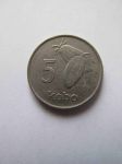 Монета Нигерия 5 кобо 1974