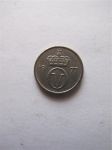 Монета Норвегия 10 эре 1977