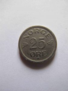Норвегия 25 эре 1957