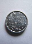 Монета Французская Океания 50 сентим 1949