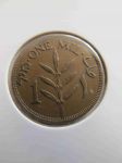 Монета Палестина 1 мил 1943