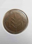 Монета Палестина 1 мил 1944