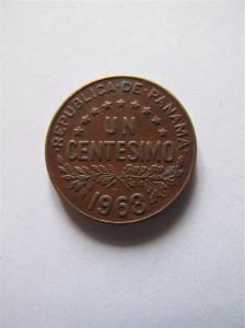 Панама 1 сентисимо 1968