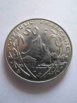 Монета Французская Полинезия 50 франков 1975