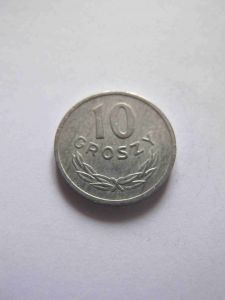 Польша 10 грошей 1970