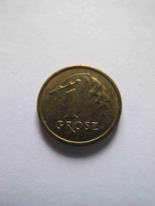 Польша 1 грош 2002