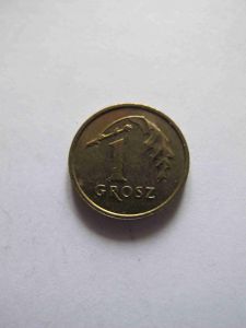 Польша 1 грош 2005