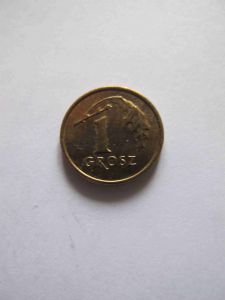 Польша 1 грош 2008