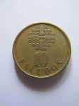 Монета Португалия 10 эскудо 1987