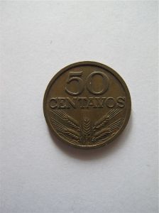 Португалия 50 сентаво 1972