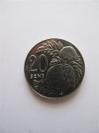 Монета Самоа 20 сен 2002