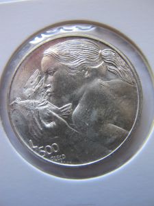 Сан-Марино 50 лир 1973 серебро