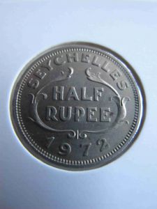Сейшельские острова 1/2 рупии 1972