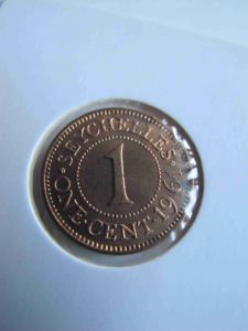 Сейшельские острова 1 цент 1961