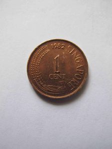 Сингапур 1 цент 1982