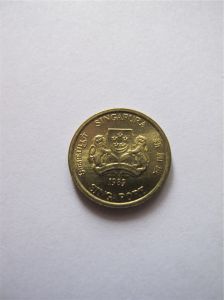 Сингапур 5 центов 1989