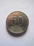 Монета Южная Корея 50 вон 2000