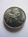 Монета Словения 10 толаров 2001