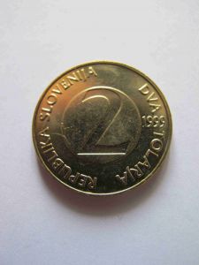 Словения 2 толара 1999