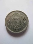 Монета Испания 5 песет 1975 (80)