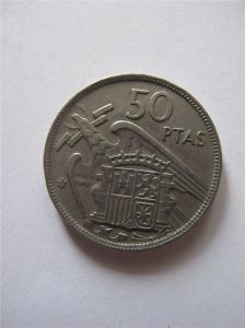 Испания 50 песет 1957 (59)