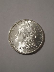 США  1 доллар 1881s Морган Серебро