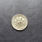 Монета США 10 центов 1987 P