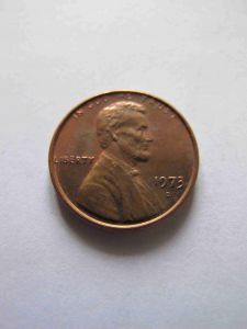 США 1 цент 1973 D