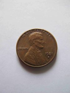 США 1 цент 1981 D