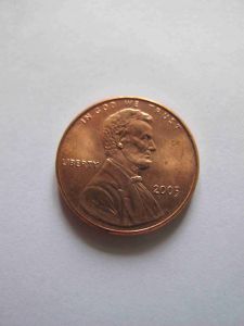 США 1 цент 2005
