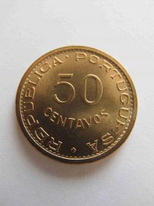 Сан-Томе и Принсипи Португальский 50 сентаво 1971