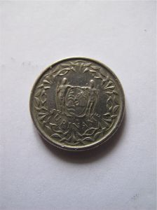 Суринам 25 центов 1987
