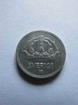 Монета Швеция 10 эре 1945 серебро