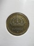 Монета Швеция 25 эре 1943 Серебро
