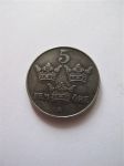 Монета Швеция 5 эре 1948