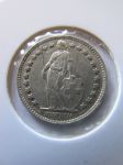 Монета Швейцария 1/2 франка 1952 серебро