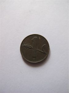 Швейцария 1 раппен 1962