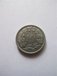 Монета Швейцария 10 раппенов 1965
